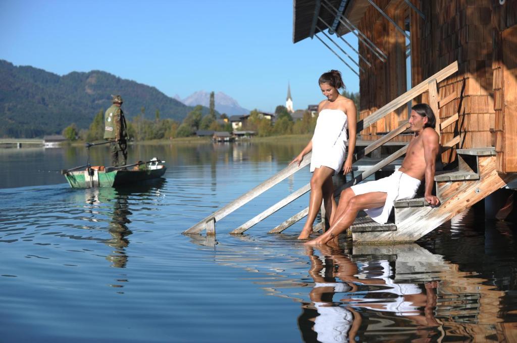 Seehotel Enzian Weissensee Εξωτερικό φωτογραφία